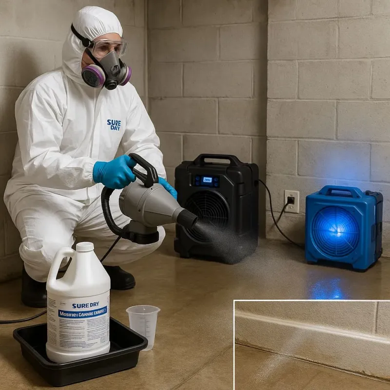 Sanitization and Odor Removal process in Smith, NV